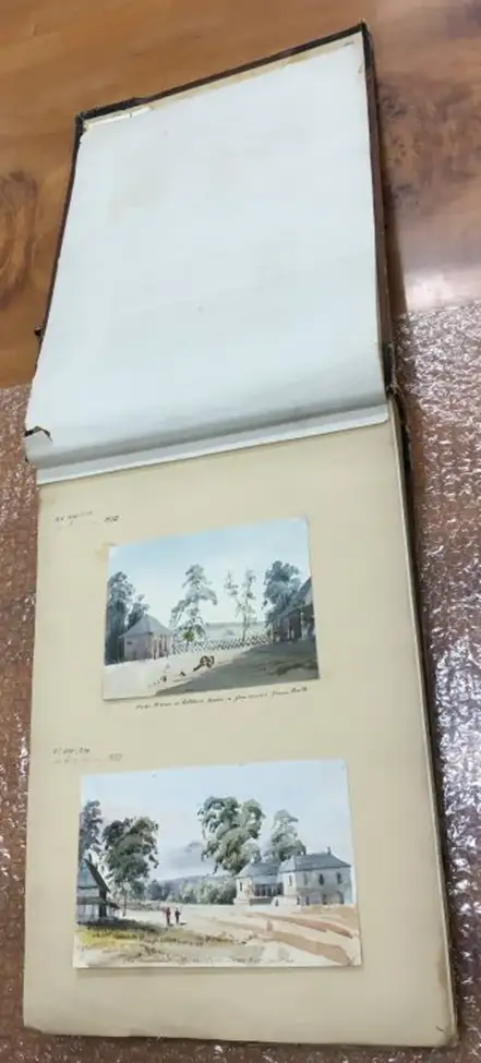 Folio of Owen Stanley watercolours