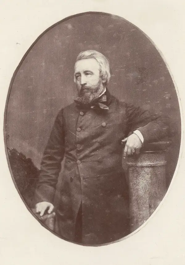 John Skinner Prout (1805–1876), unknown photographer, c1860.