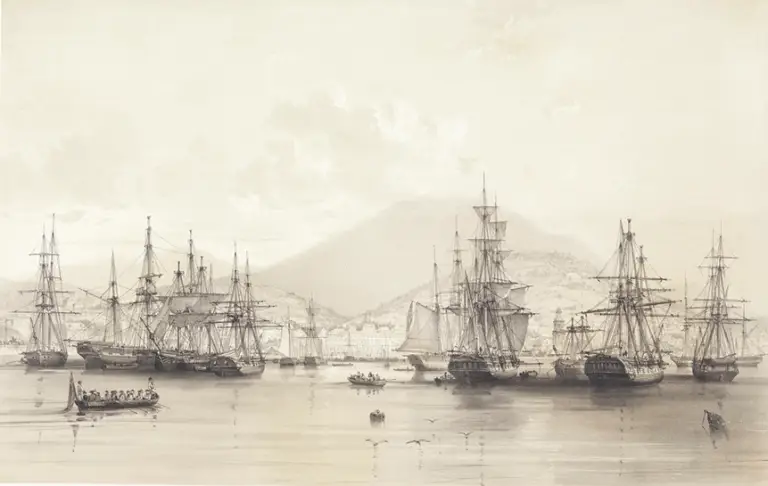 Hobart 1841, A Mayer, lithograph (State Archives)