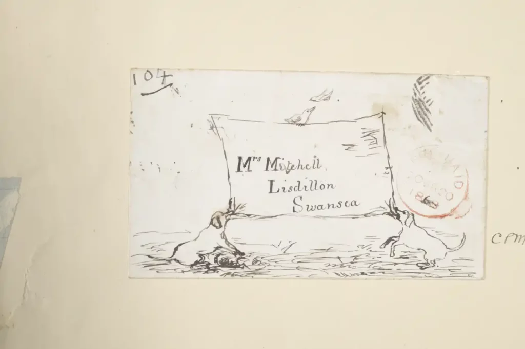 Postage letter 1868