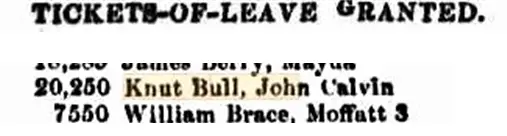 The Tasmanian Colonist Hobarton, 18 March 1853, p2.