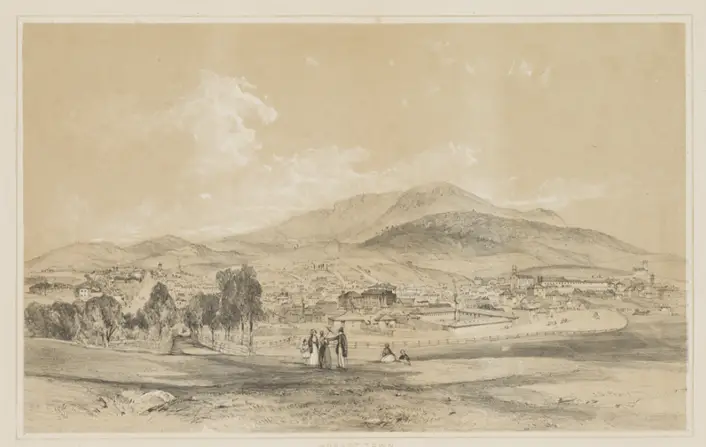 Hobart Town / from the Government Paddock.