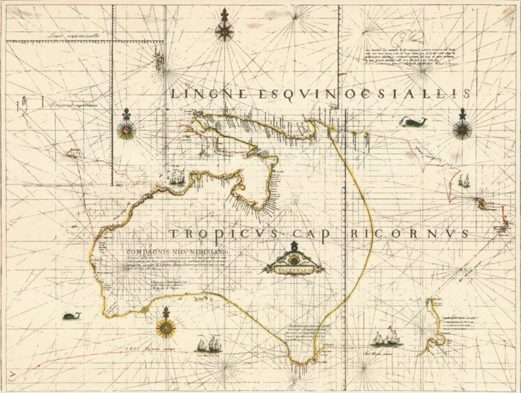 NEW NETHERLANDS c 1695 facsimile Archival Print from The RST Map Collection