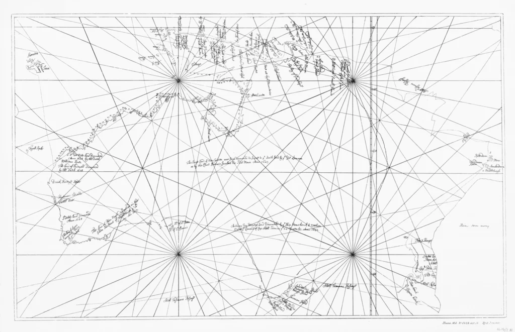 Australia 'Bowrey Map'  [1685-8]